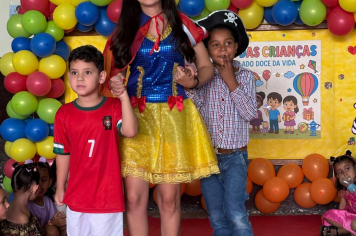 Foto - Fantasia, dança e muita diversão na Semana das Crianças (Pré-Escola Luzia Sanches Diniz)