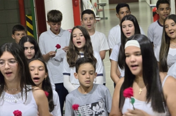 Foto - Dia das mães na Escola Antonio Ferreira