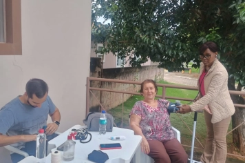 Foto - Hiperdia nos Bairros Santa Clara e São Gonçalo