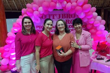 Foto - Uma Noite de Conscientização e Cuidado Marca o Outubro Rosa em Albertina