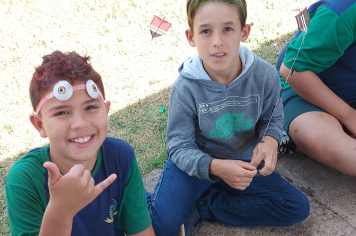 Foto - Dia do Cabelo Maluco – Escola Municipal Antonio Ferreira