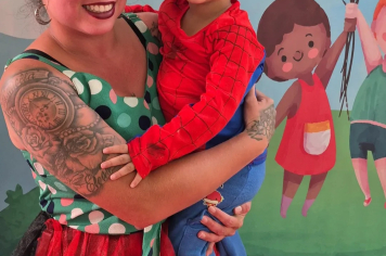 Foto - Uma semana inesquecível de cores, fantasia e sorrisos na Creche Municipal Tereza Rossi