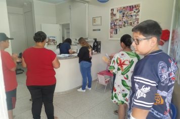 Foto - Campanha de Atualização de Vacinas na UBS de Albertina