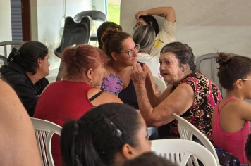 Foto - Dia da Mulher no CRAS Homenagem e Convivência