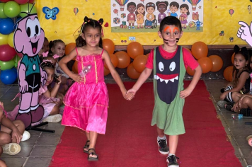 Foto - Fantasia, dança e muita diversão na Semana das Crianças (Pré-Escola Luzia Sanches Diniz)