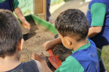 Foto - Plantio de Sementes (Dia da Árvore | Pré-Escola M. Luzia Sanches Diniz)