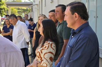 Foto relacionada - Nova garagem da UBS reforça cuidado com a frota municipal de Albertina