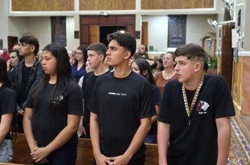 Foto - Missa em Ação de Graças | Formatura 9ª Ano | Escola M. Antonio Ferreira