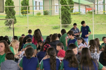 Foto - Churrasco na Escola Municipal Antonio Ferreira