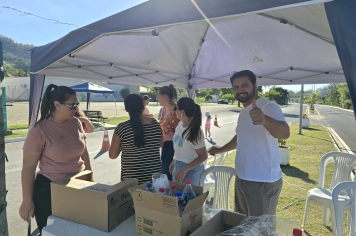 Foto - Evangelização em Albertina (8º Semana Evangélica)