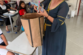 Foto - Alegria e integração marcaram o encerramento da Semana das Crianças na Escola Antônio Ferreira