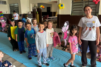 Foto - Encerramento da Semana das Crianças foi puro encanto e diversão na Pré-Escola Luzia Sanches Diniz