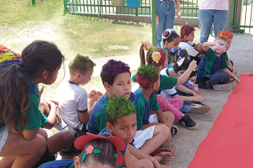 Foto - Dia do Cabelo Maluco – Escola Municipal Antonio Ferreira