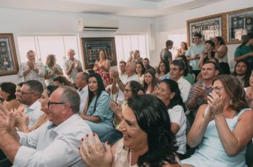 Foto - Relembre o momento histórico da posse em Albertina: Gestão 2025-2028 inicia com fé, compromisso e união