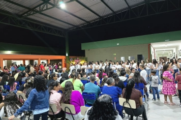 Foto - Dia das mães na Escola Antonio Ferreira