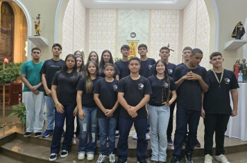 Foto - Missa em Ação de Graças | Formatura 9ª Ano | Escola M. Antonio Ferreira