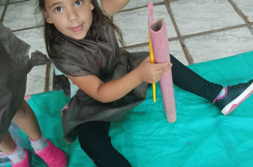 Foto - Atividade lúdica estimula aprendizado e imaginação das crianças do Maternal
