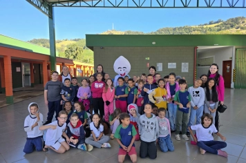 Foto - Saúde e Educação juntas pela vacinação em dia