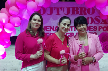 Foto - Uma Noite de Conscientização e Cuidado Marca o Outubro Rosa em Albertina