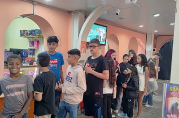 Foto - Cinema para Jovens do CRAS