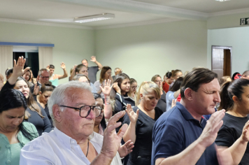 Foto - Culto de Ação de Graças no Paço Municipal 