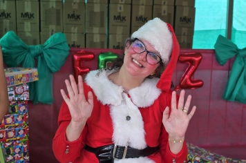 Foto - Natal na Praça – Albertina de Luz 2025