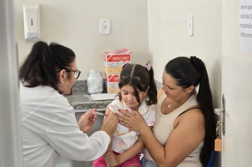 Foto - Campanha de Vacinação contra Gripe 
