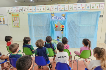 Foto - Teatro educativo conscientiza crianças sobre o combate à dengue