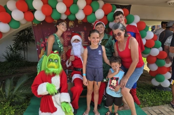 Foto - Natal na Praça – Albertina de Luz 2025