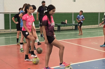 Foto - Treino de Futsal Feminino