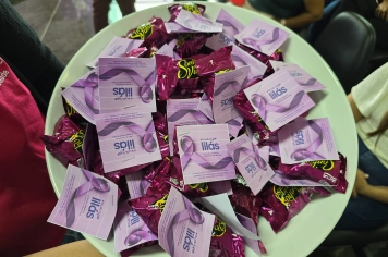 Foto - Março Lilás Palestra de Prevenção e Cuidado com a Mulher