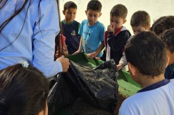 Foto - Plantio de Sementes (Dia da Árvore | Pré-Escola M. Luzia Sanches Diniz)