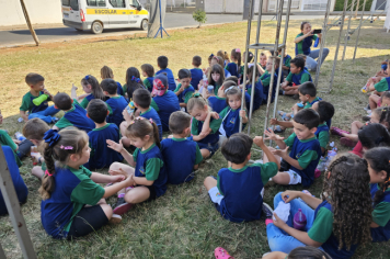 Foto - Crianças da Pré-Escola vivem dia mágico no circo em Jacutinga