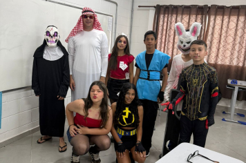 Foto - Alegria e integração marcaram o encerramento da Semana das Crianças na Escola Antônio Ferreira