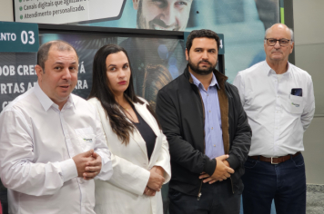 Foto - Nova agência do Sicoob é inaugurada em Albertina e marca avanço para o desenvolvimento local