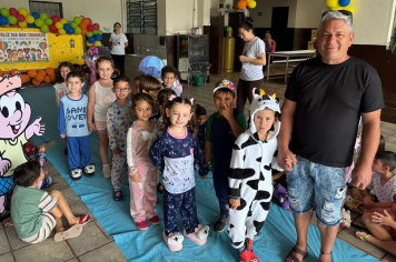 Foto - Encerramento da Semana das Crianças foi puro encanto e diversão na Pré-Escola Luzia Sanches Diniz