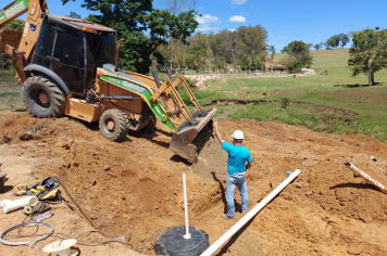 Foto - Instalação de Fossas Biodigestoras na Zona Rural de Albertina
