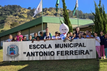 Foto - Saúde e Educação juntas pela vacinação em dia