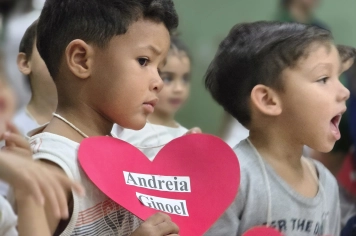 Foto - Dia das mães na Escola Municipais