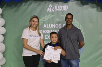 Foto - Cerimônia de premiação do Projeto +IDEB