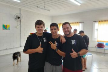 Foto - Feira de Conhecimento: Escola Municipal Antônio Ferreira