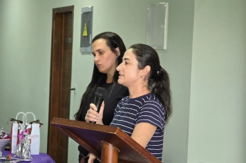 Foto - Março Lilás Palestra de Prevenção e Cuidado com a Mulher