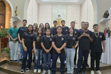 Foto - Missa em Ação de Graças | Formatura 9ª Ano | Escola M. Antonio Ferreira