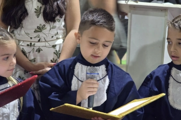 Foto - Formatura Pré-Escola Luzia Sanches Diniz