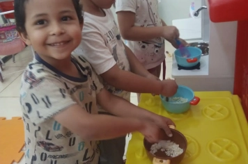 Foto - Mês da Consciência Negra Creche Tereza Rossi