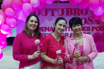 Foto - Uma Noite de Conscientização e Cuidado Marca o Outubro Rosa em Albertina