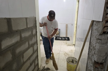 Foto - Reforma Creche Municipal Tereza Rossi