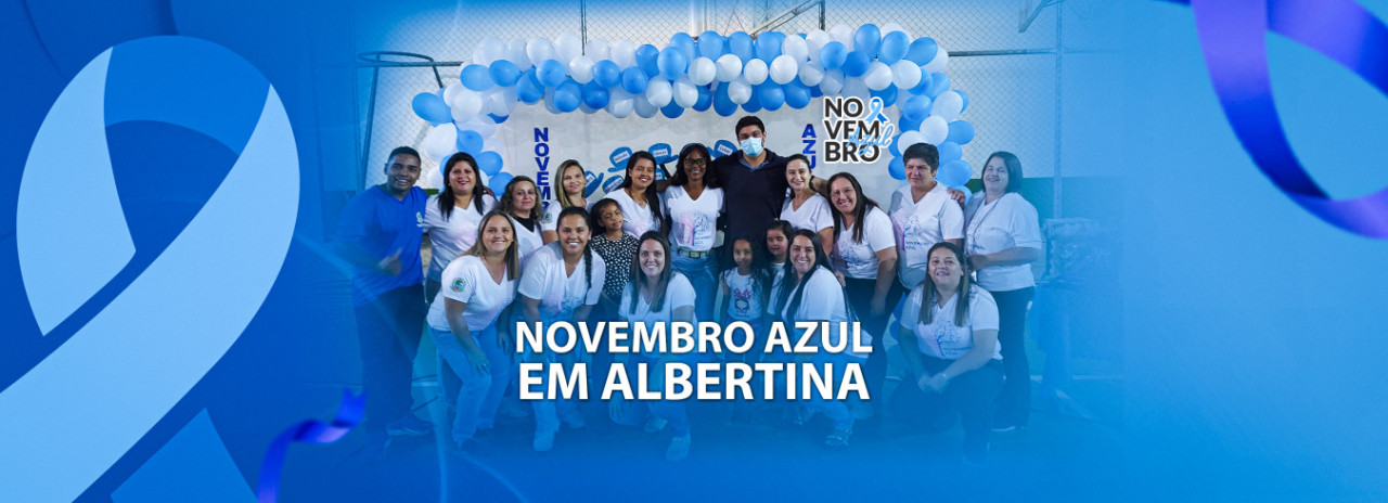 Novembro Azul em Albertina