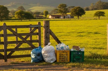 Zona rural mais limpa começa com uma atitude simples