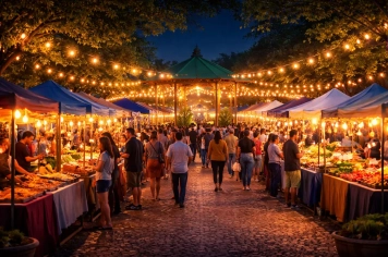 Feira Noturna chega para movimentar Albertina com delícias da região